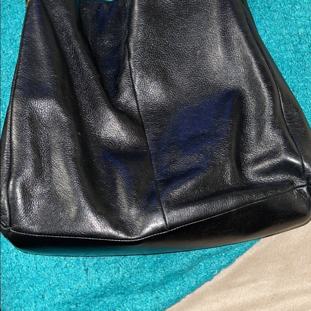 Black coach purse